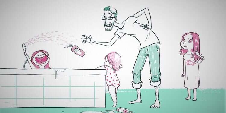 איור: ינון פתחיה הלו, הלו אבא: סימן שאתה כבר לא צעיר