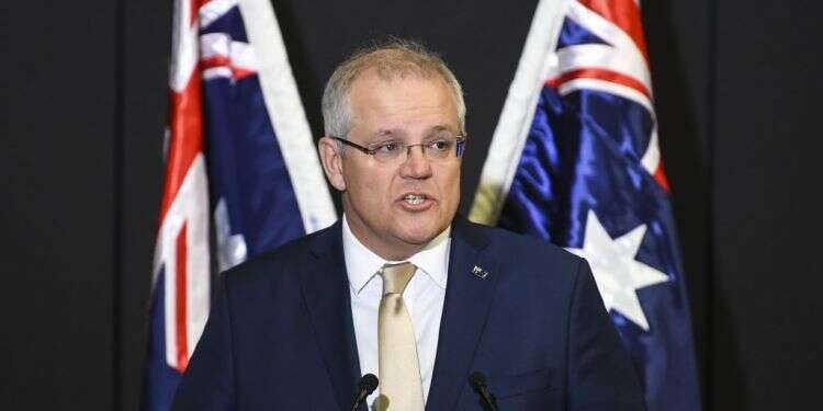 ראש ממשלת אוסטרליה, סקוט מוריסון. צילום: EPA אוסטרליה פותחת את שעריה לאזרחי הונג-קונג