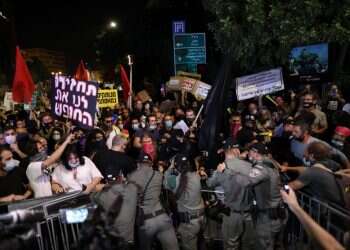 השמאל אינו רואה את דבשת האלימות המתגבהת של עצמו