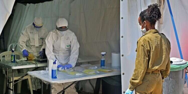 מעבדה צה בפיקוד העורף מודאגים מריבוי מוקדי ההתפרצות