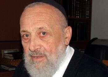 קידוש השם בלילות סוערים: הרב סיני אדלר נפטר בגיל 92