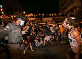 המפגינים בבלפור רוצים דבר אחד: ליצור כאוס