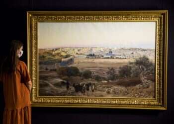 גוסטוב מצייר את הר הבית