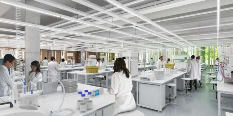 מעבדת אסטרהזניקה. צילום: אסטרהזניקה  מנכ"ל "אסטרהזניקה" ישראל: נבטיח אספקת החיסון בהקדם