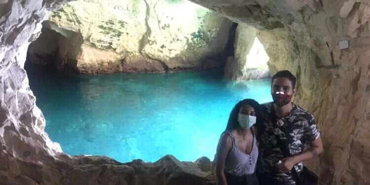 צילום: אתר התיירות ראש הנקרה למרות המתיחות: המוני מבקרים באתרי התיירות בצפון