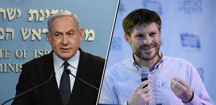 סמוטריץ ונתניהו. צילומים: קוקו, יואב דודקביץ' ברכות לימין: נולדה לכם אופוזיציה לוחמנית