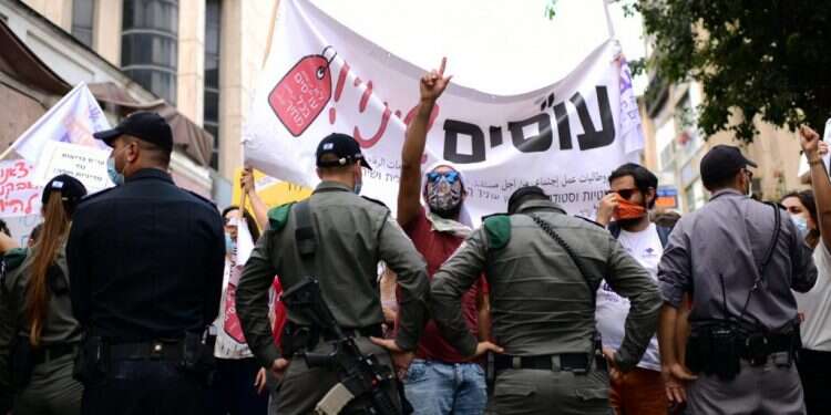 מחאת העו"סים: "דורשות הנשמה כי נחנקנו"