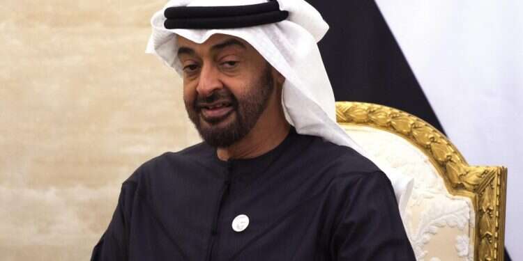 נשיא איחוד האמירויות הערביות, מוחמד בן־זאיד. צילום: AFP