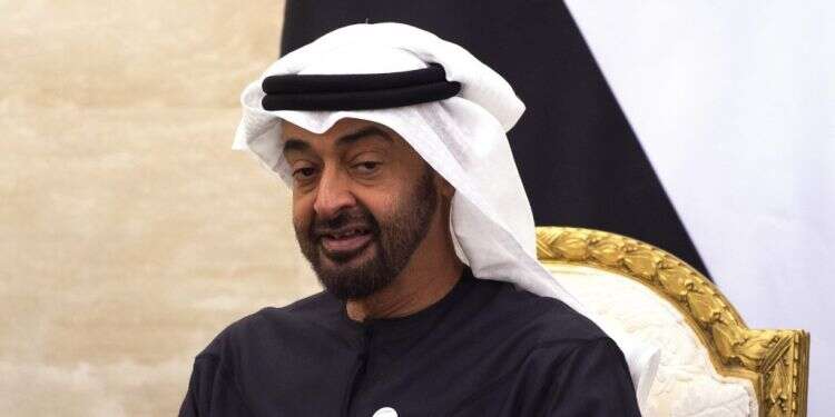 מוחמד בן זאיד. צילום: AFP האמיר – מצמרות העצים לארמונות הנסיכים