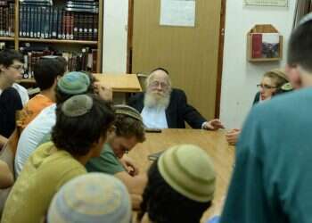 הרב עדין היה בשמים ובארץ בו-זמנית