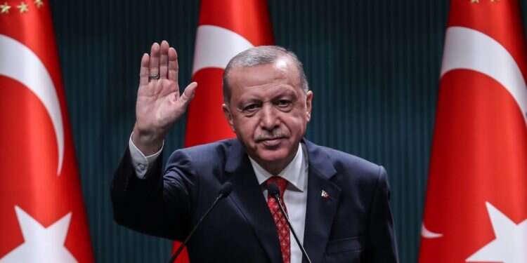 רג'אפ טאיפ ארדואן. צילום: AFP נשיא טורקיה