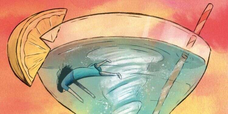 איור: מורן ברק אי אפשר לדבר על מעשי אונס בלי לדבר על אלכוהול