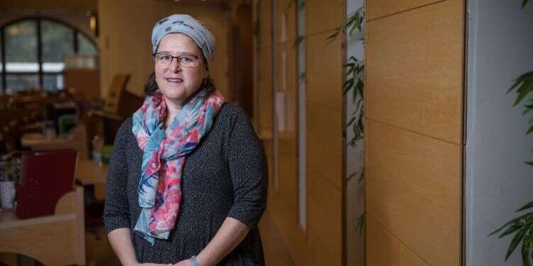 הרבנית דבורה עברון,
מדרשת לינדנבאום
צילום: הדס פרוש/פלאש90 מכירים תודה: "התרומה שלו ללימוד התורה הנשי הייתה עצומה"