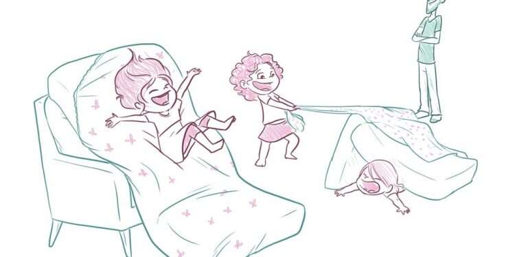 הלו, הלו אבא: גבר הולך לבידוד