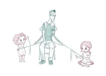 הלו, הלו אבא: להיות טאטע