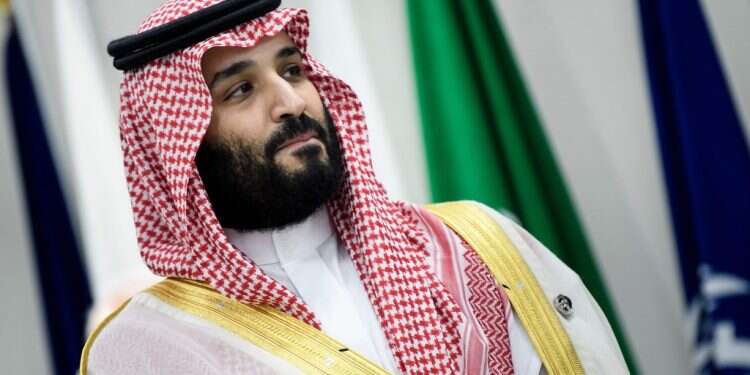 מוחמד בן סלמן. צילום: AFP גם ביידן מגלה: דברים שרואים משם לא רואים מכאן