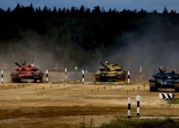 במקום אולימפיאדה: "תחרות בין גברים אמיתיים בטנקים אמיתיים"