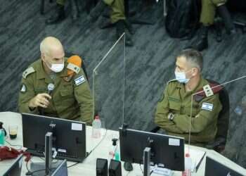 הרמטכ''ל אביב כוכבי. צילום: דובר צה''ל הערכת צה"ל: באוקטובר נבצע 80 אלף בדיקות ביום