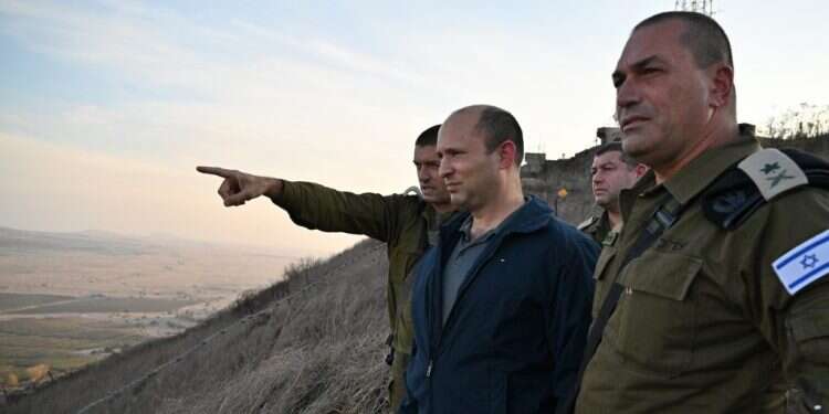 נפתלי בנט בסיור בצפון // דצמבר 2019 , כסלו תש