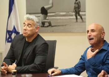 פריימריז בהפתעה: עפר שלח דורש מלפיד שינוי