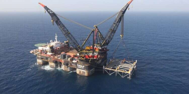 אסדת הגז לווייתן. צילום: מארק ישראל סלם העלויות ייחתכו לפחות בחצי: האם הגז הטבעי בדרך ליו"ש?