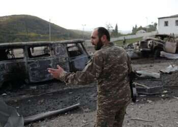 בבירת נגורנו קרבאך שורר שקט, אבל הקרבות נמשכים