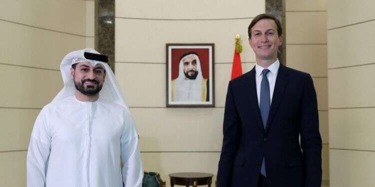 קושנר ושוכראללה בחודש הקודם. צילום: באדיבות המצולם עיתונאי אמירותי: "מי שחי במזרח התיכון ראה מספיק סכסוכים"