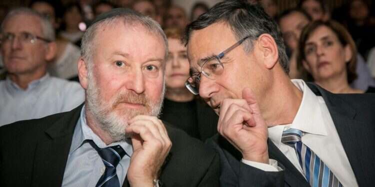 ניצן ומנדלבליט, דצמבר 2019. צילום: אוליבייה פיטוסי, פלאש 90 הקלטות מנדלבליט: אמון הציבור בשלטון החוק ספג עוד מהלומה