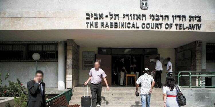 בית הדין הרבני האזורי תל־אביב. צילום: יהושע יוסף תשלום דמי מזונות: הדיין שדורש מהפכה בתחום