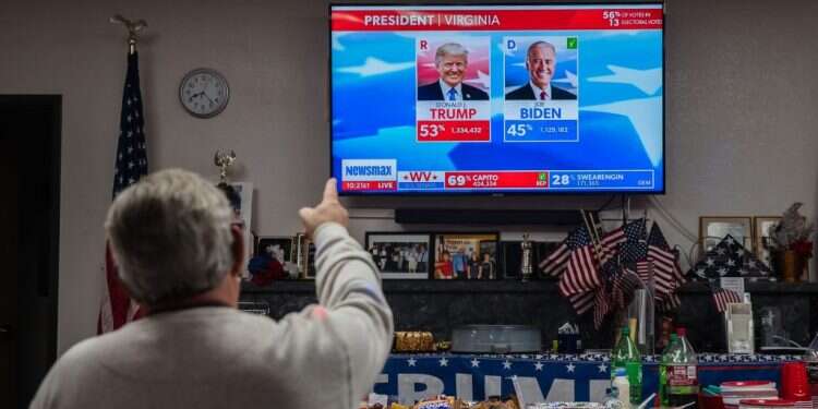 טראמפ גבר על התחזיות, אבל היתרון עדיין של ביידן