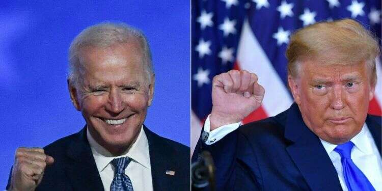 טראמפ וביידן. צילום: AFP אפשרויות בלתי מוגבלות: הבחירות לנשיאות, מסקנות ראשונות