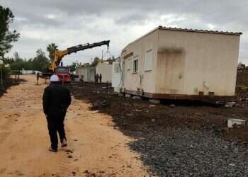 קראוונים ראשונים ברמת טראמפ: "לא נשנה את השם"