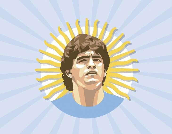 איור: שאטרסטוק מותו של מלך השערים: תחנות חייו של מראדונה