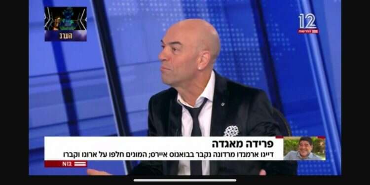 ארגנטינאי, לא כדורגלן: למה פבלו הוזמן לאולפן חדשות 12