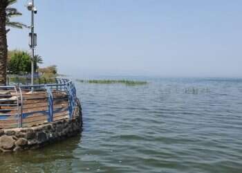 הכנרת סמוך לסכר דגניה בשיא גובה המפלס, סוף חורף 2020. צילום: יאיר קראוס אחד מחמשת החורפים השחונים בהיסטוריה: איך מתמודדים עם המחסור בגשם?