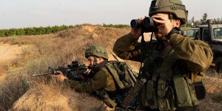 חיילי גולני בתרגיל. צילום: דובר צה לחימה בכמה חזיתות: החטיבה הדרומית ברצועת עזה מסכמת תרגיל