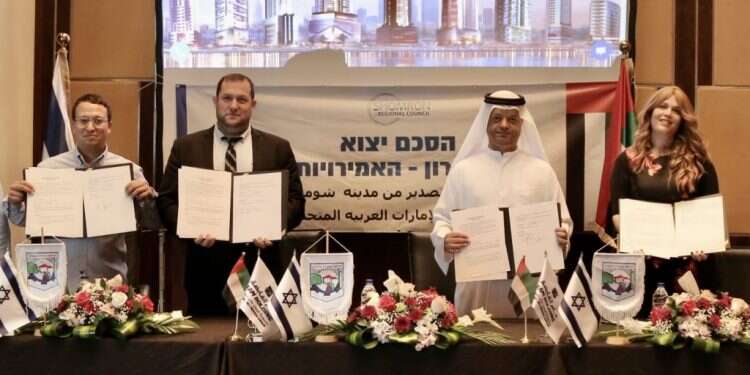 היין של ורד בן סעדון ויקבי השומרון בדרך לאיחוד האמירויות