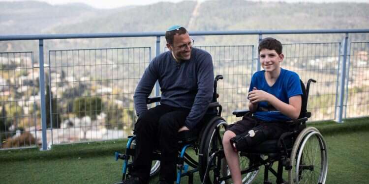 אפרים ואיתי רימל. צילום: הדס פרוש, פלאש 90 צילום: הדס פרוש, פלאש 90