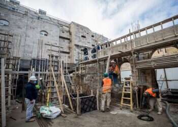 שיקום בית הכנסת תפארת ישראל ברובע היהודי: "הגשמת חלום"
