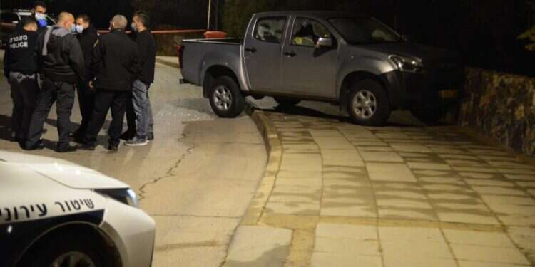 זירת האירוע בערד. צילום: דודו גרינשפן "המקרה של אבא שלי יכול לקרות לכל אחד"