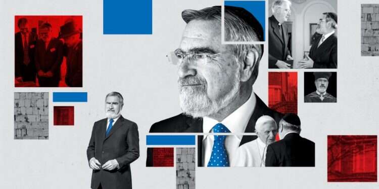 הרב זקס כבש את העולם אך התקשה לפנות לישראלים בשפתם