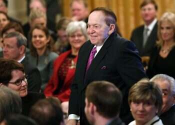 שלדון אדלסון. צילום: AFP שלדון אדלסון הלך לעולמו