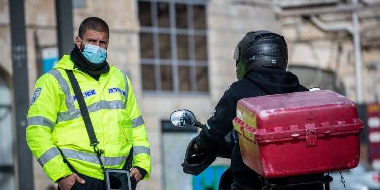 ירושלים, אתמול צילום: יונתן זינדל, פלאש 90 תמותת הקורונה מדביקה את החיסונים