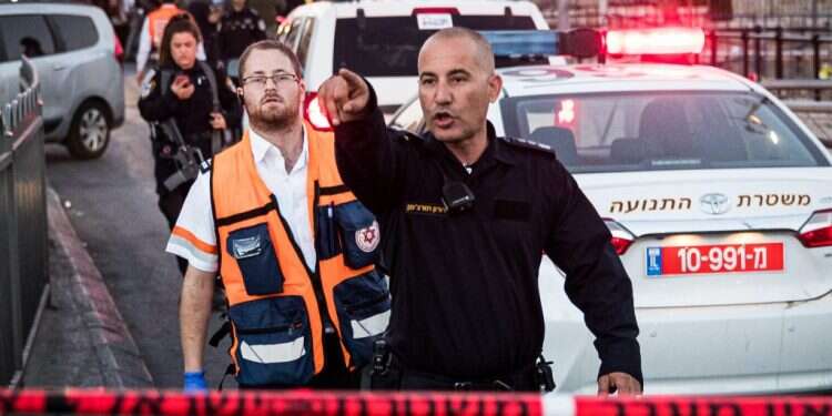 תורג'מן לאחר פיגוע בשער שכם בשנת 2017. צילום: יונתן זינדל, פלאש 90 בין אויב לאוהב: מיהו מפקד מחוז ירושלים החדש?