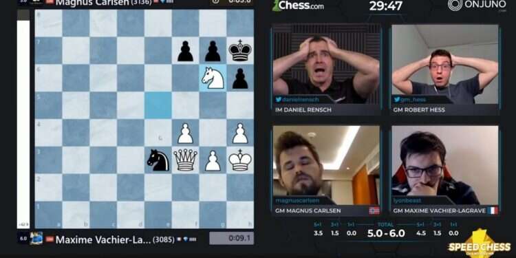 רגע אחד בטורניר שחמט הבהיר: משחק המלכים חזר ובגדול