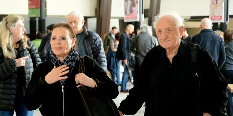 יעקב אגמון וגילה אלמגור. פברואר 2016. צילום: יוסי זליגר פורצי דרך: האנשים שבזכותם אנו מעט יותר תרבותיים