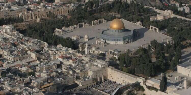 הר הבית מבעד לעדשה של מירי צחי ז"ל