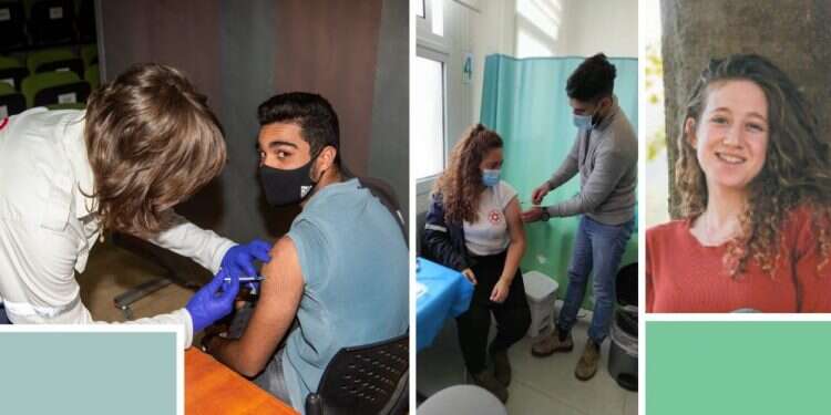 "כמה אפשר להינעל בבתים?" תלמידי התיכון יוצאים להתחסן