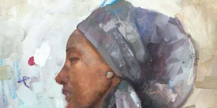 שרה קוטלר, ללא כותרת, 2018. מתוך כתב העת קול.שירה.אישה, מס. 1, גלריית המקלט גם בשביל אישה אחת: מדוע מקומן של נשים בבית הכנסת אינו מובן מאליו?