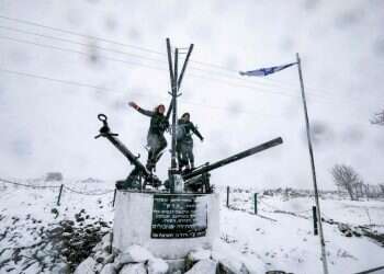 מצפה רמון, ירושלים ובגולן: צפו בשלג ברחבי הארץ